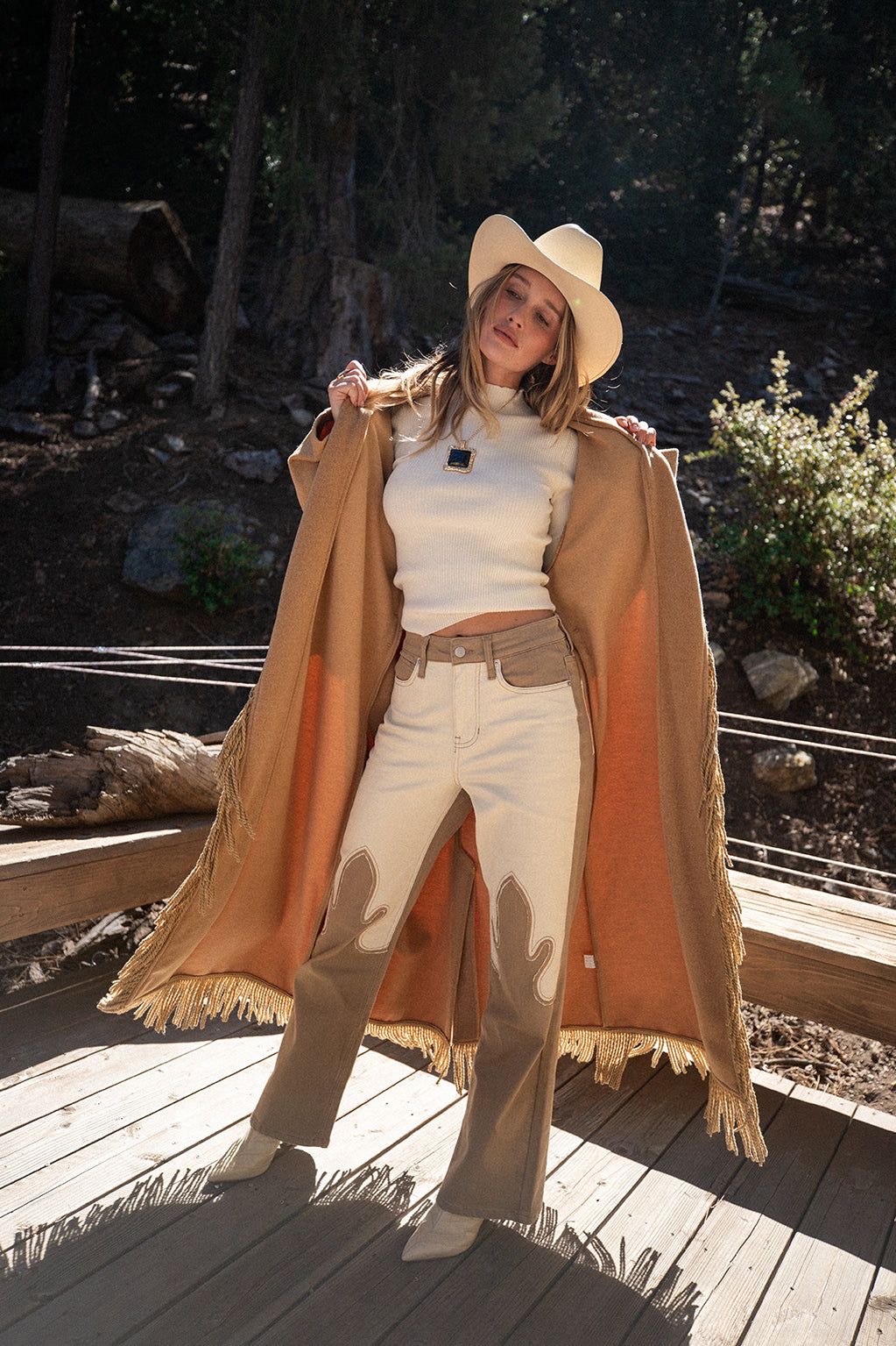 HIGH NOON TWO TONE WESTERN PANTS