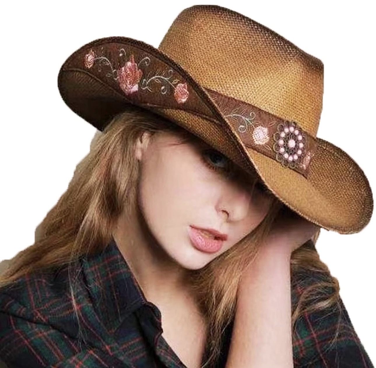 COUNTRY WESTERN COWGIRL HAT