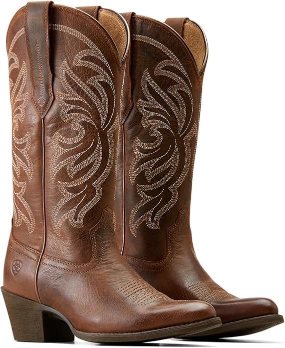 ARIAT WOMENS HERITAGE J TOE STRETCHFIT WESTERN BOOT