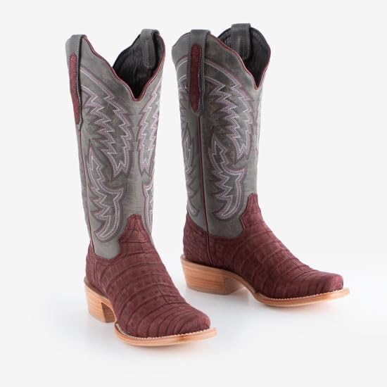 R WOMEN’S CAIMAN BELLY COWGIRL BOOT