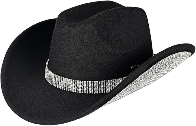 FUNKY JUNQUE RHINESTONE COWBOY HAT – WOMEN’S FESTIVAL GLAM