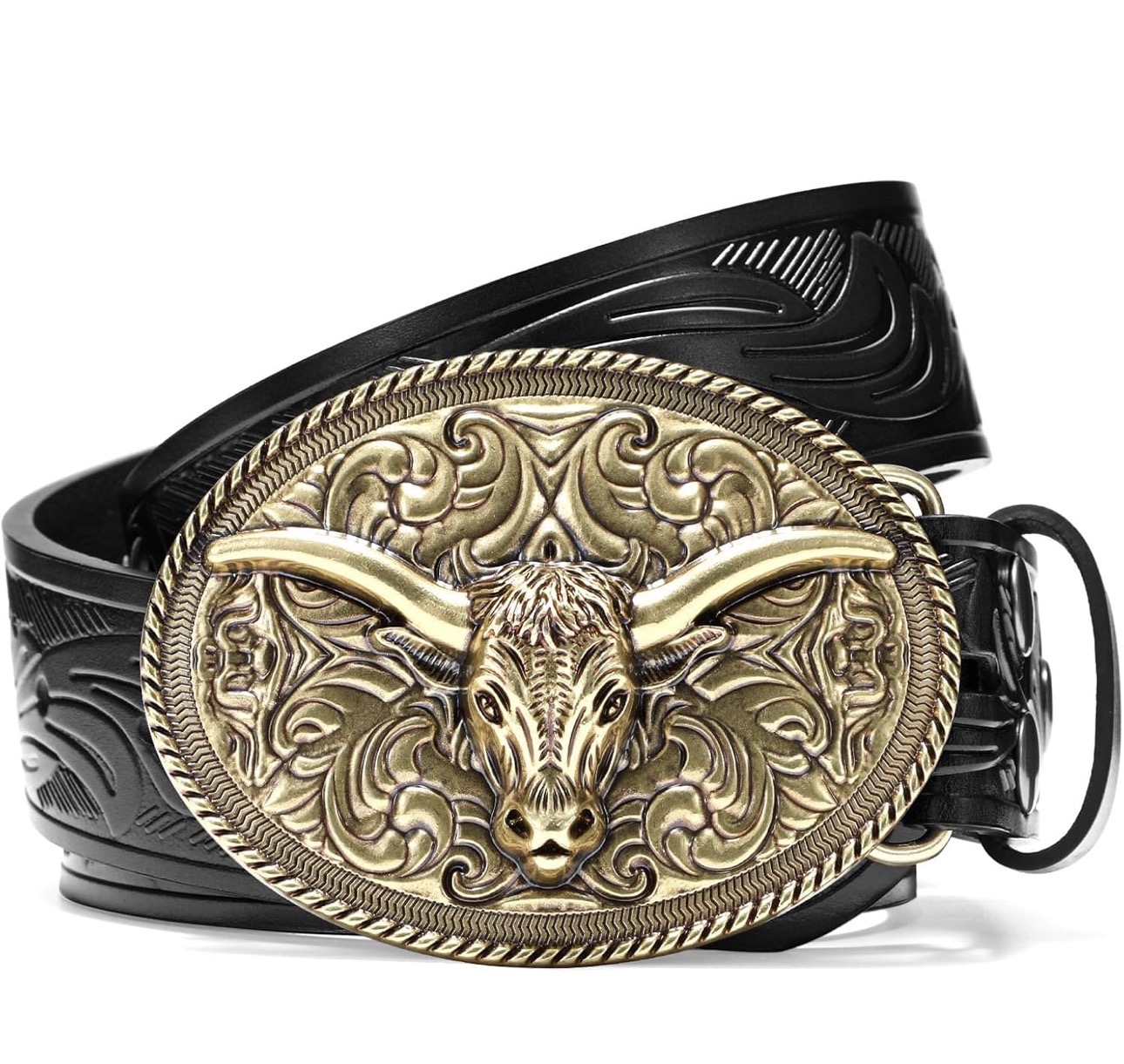 WESTERN COWBOY BELTS FOR MAN WOMAN, 