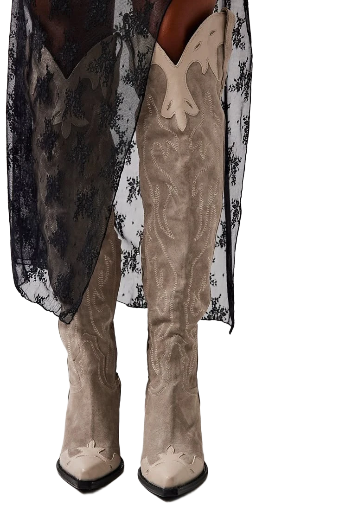 WILD WEST THIGH HIGH BOOTS