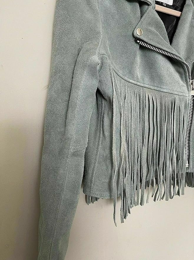 WESTERN SUEDE FRINGE JACKET