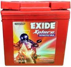 Exide Xplore Motorcycle Battery
