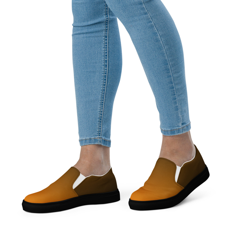 Women’s Shoes, Slip-On's - Orange