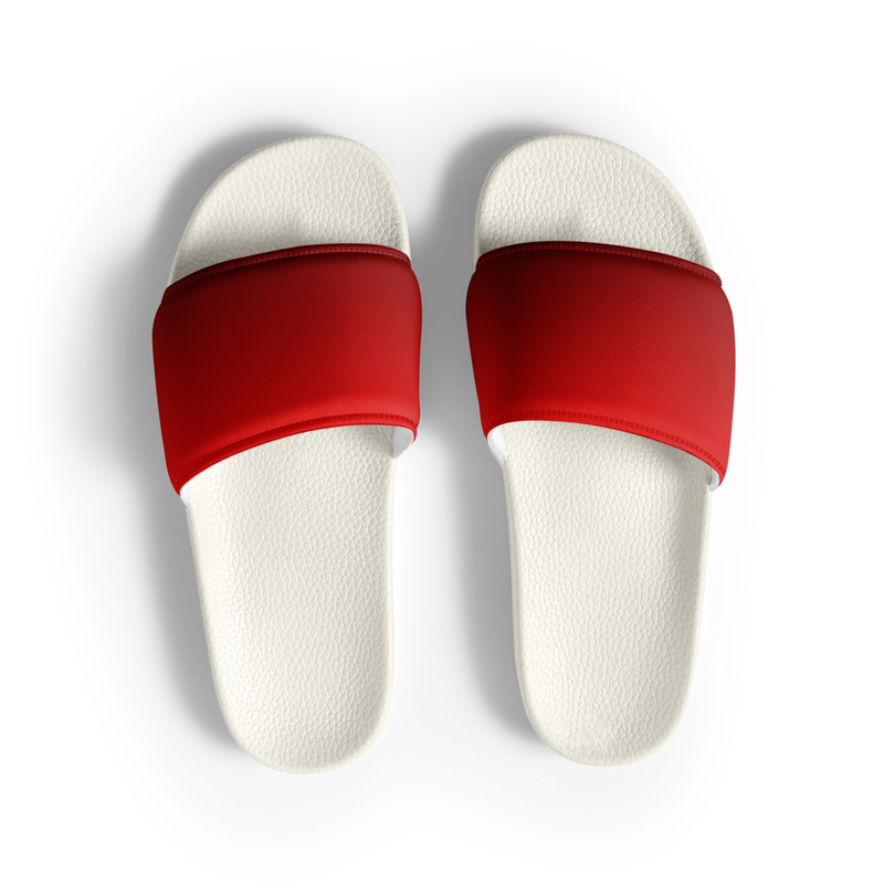 Women's Slides - Red