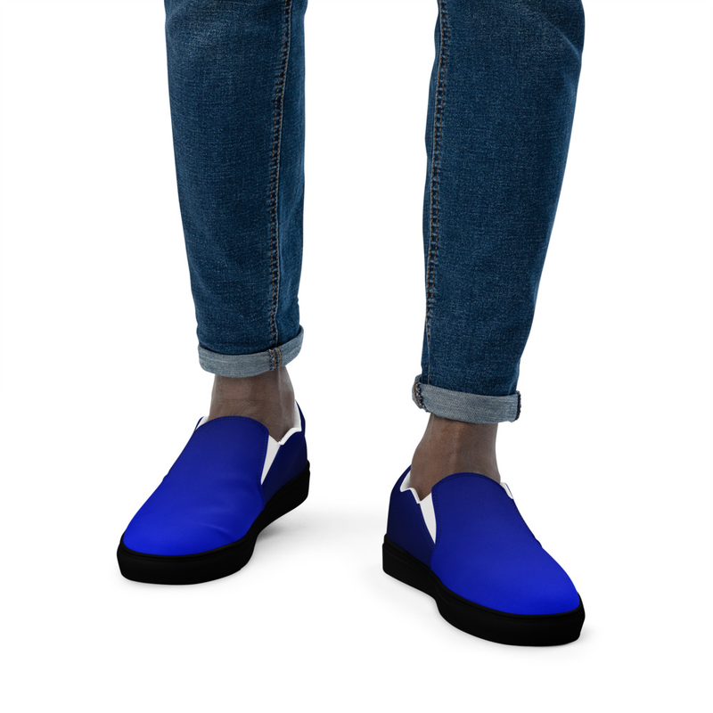 Men’s Shoes, Slip-On's - Blue