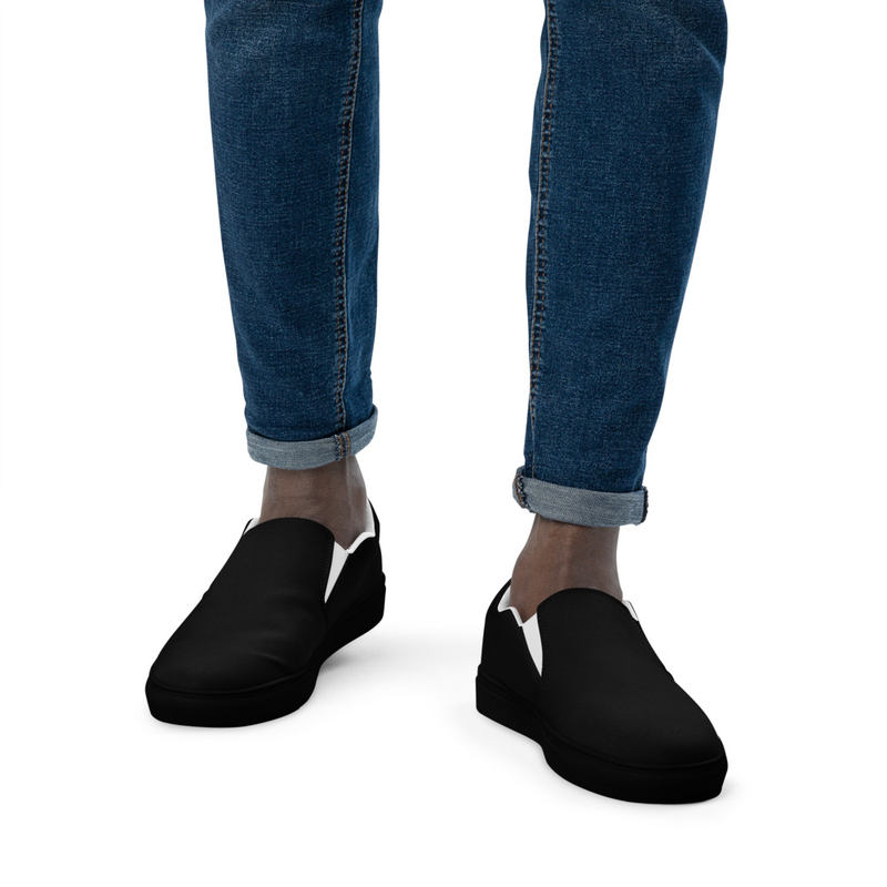 Men’s Shoes, Slip-On's - Black