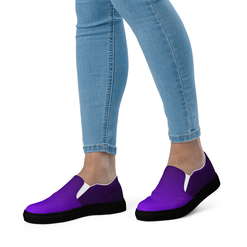 Women’s Shoes, Slip-On's - Violet