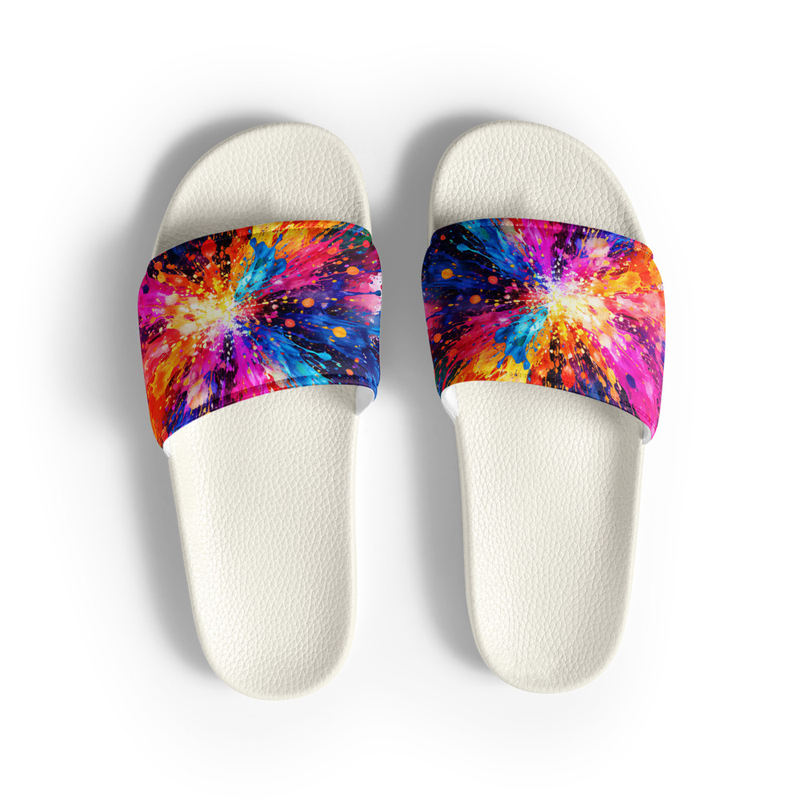 Men’s Slides - Paint Splatter