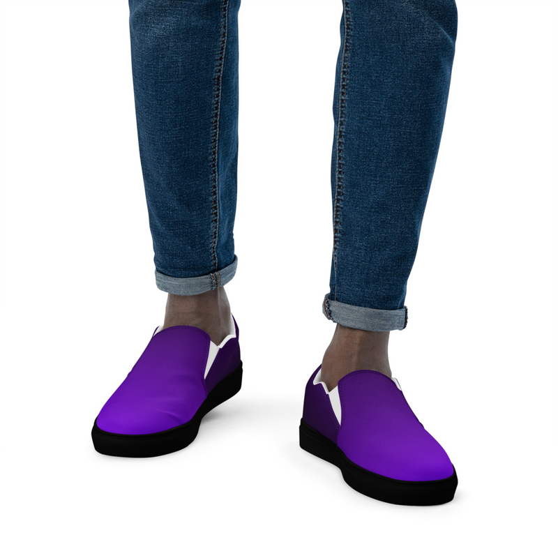 Men’s Shoes, Slip-On's - Violet