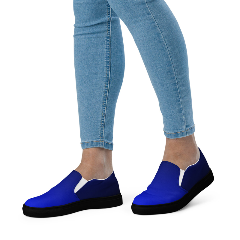 Women’s Shoes, Slip-On's - Blue