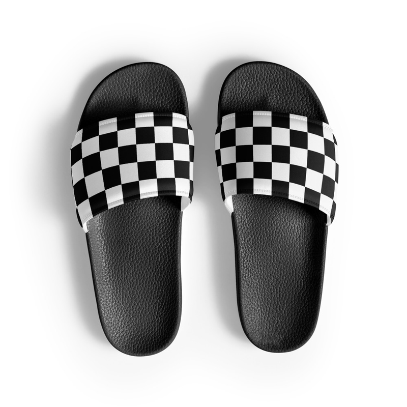 Men’s Slides - Checkered