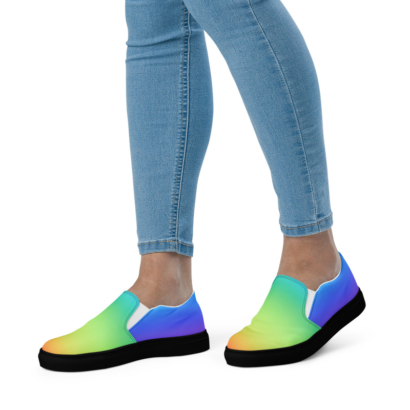 Women’s Shoes, Slip-On's - Rainbow