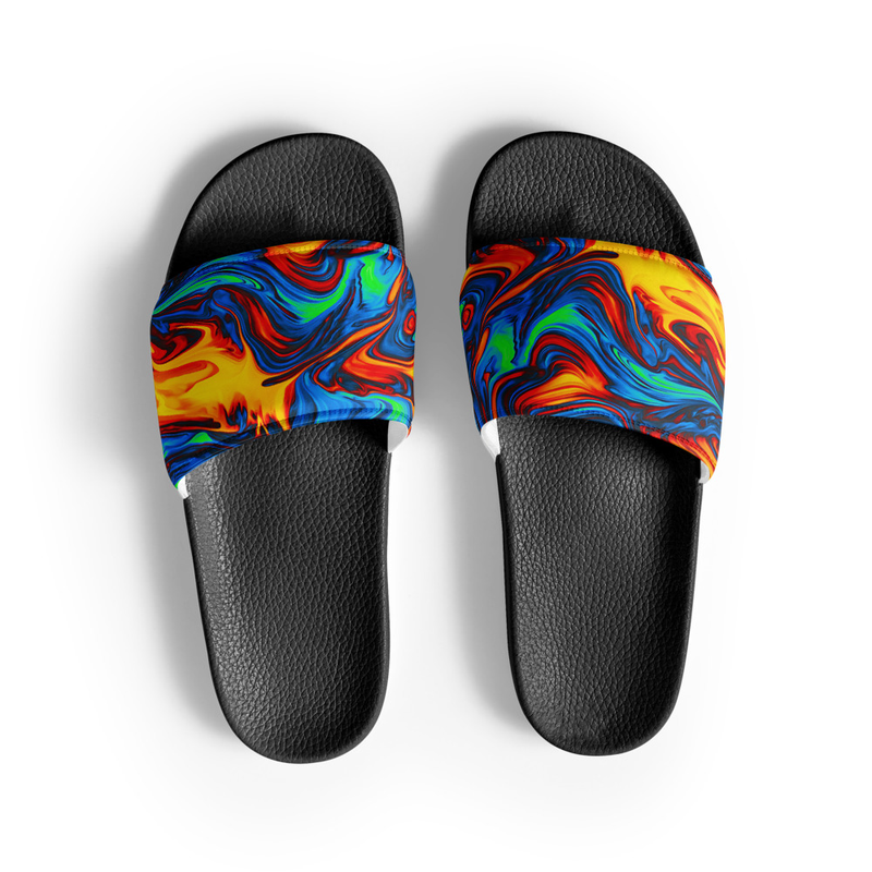 Women's Slides - Psychedelic