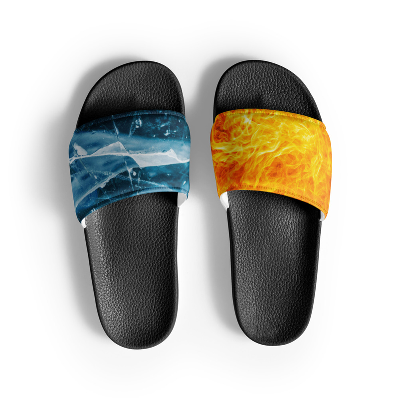 Women's Slides - Fire & Ice