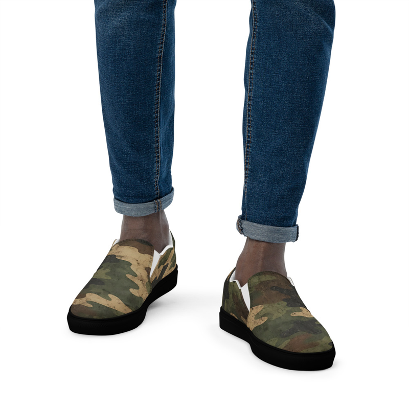 Men’s Shoes, Slip-On's - Camo
