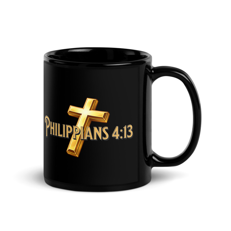 Philippians 4:13, Mug