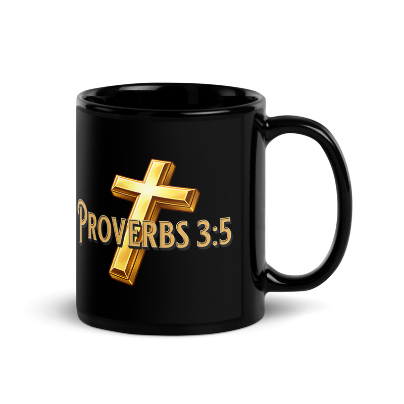 Proverbs 3:5, Mug