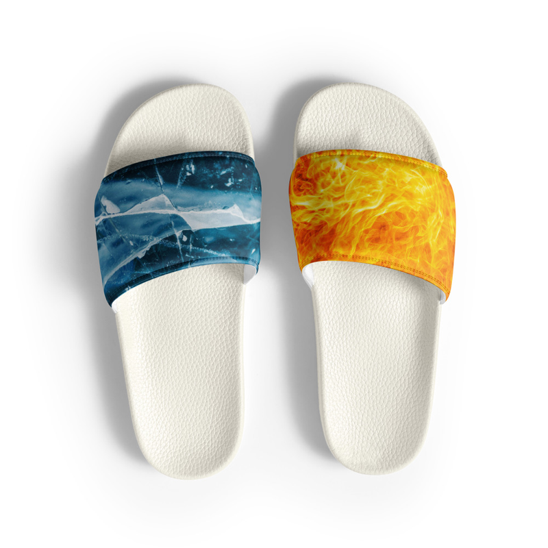 Women's Slides - Fire & Ice