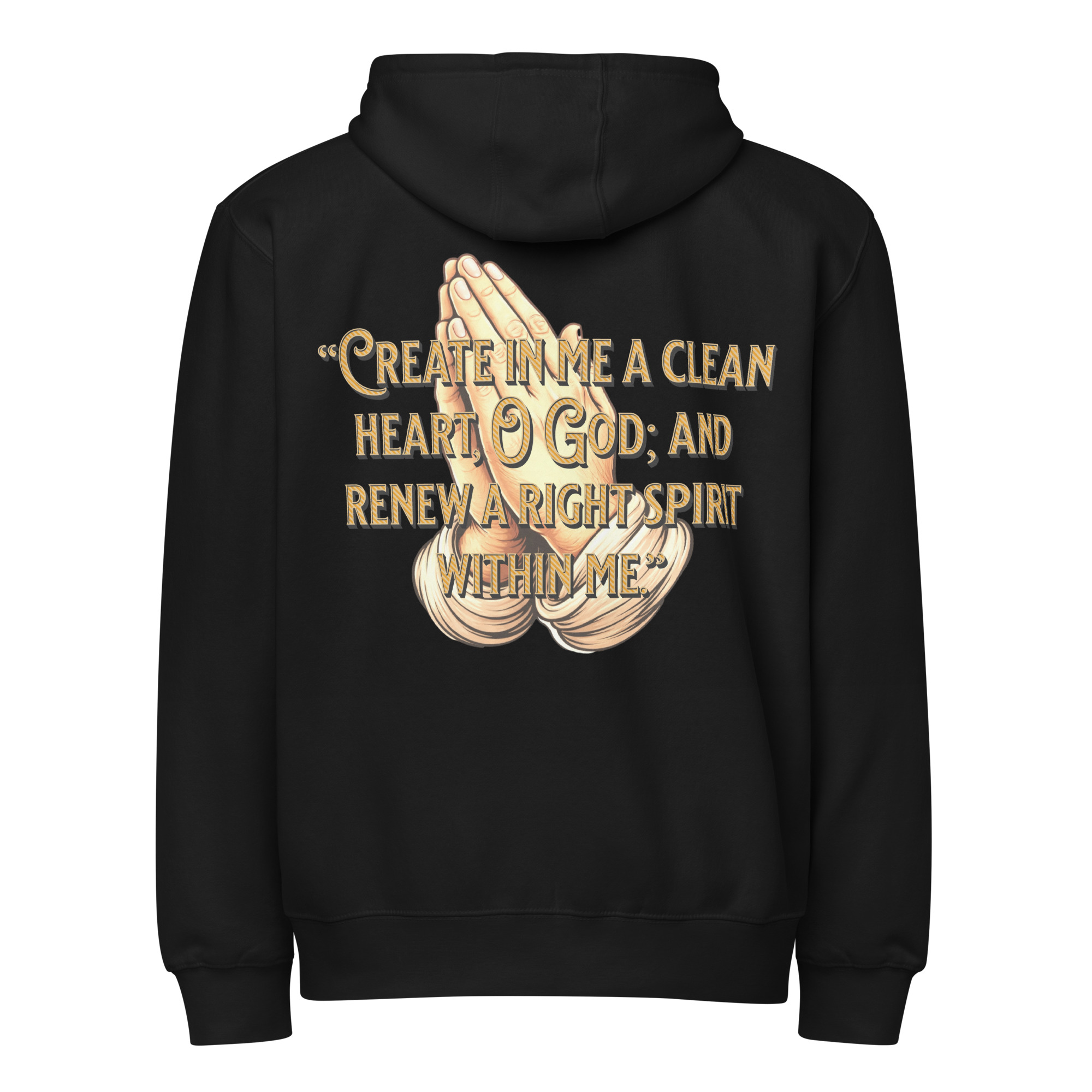 Psalm 51:10, Hoodie