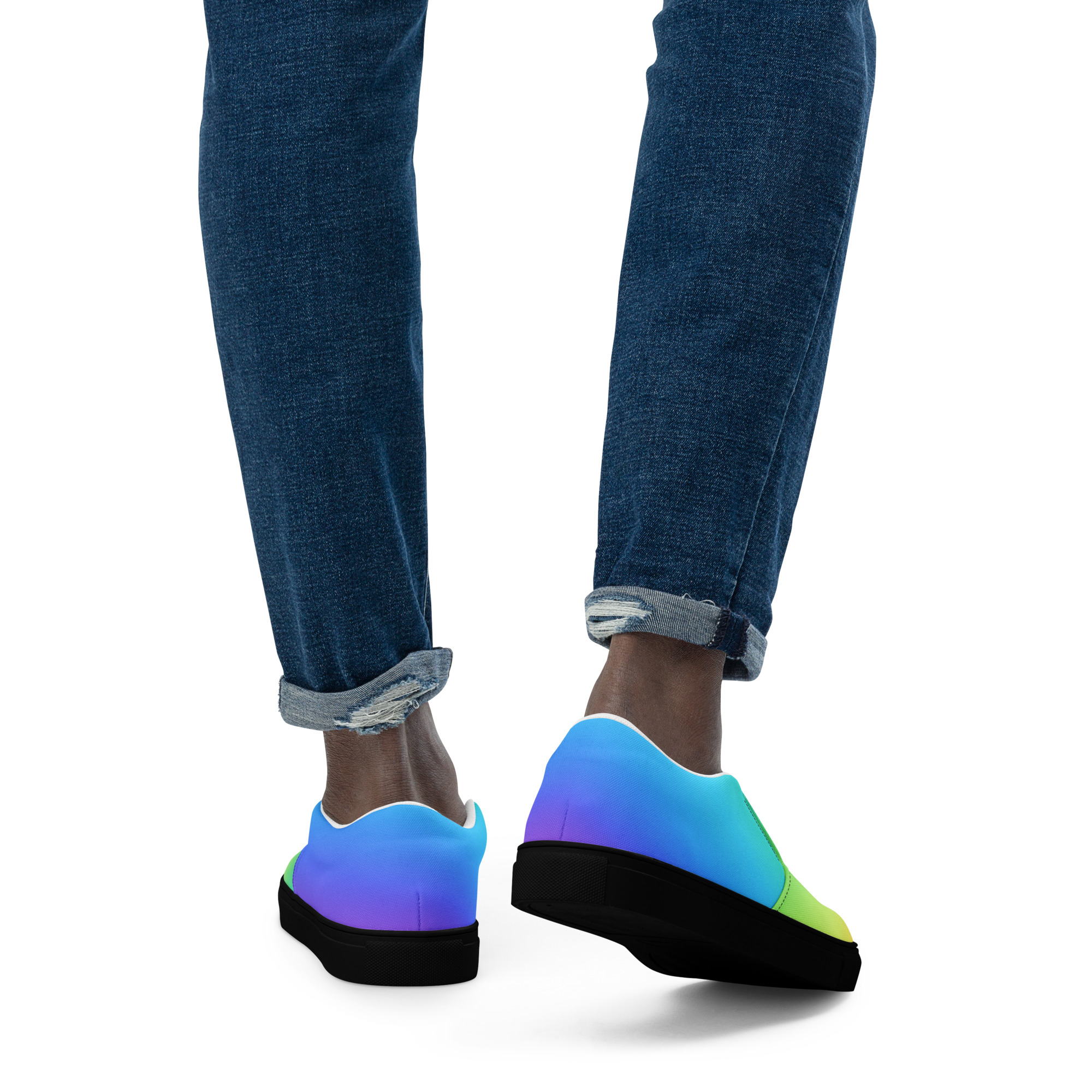 Men’s Shoes, Slip-On's - Rainbow