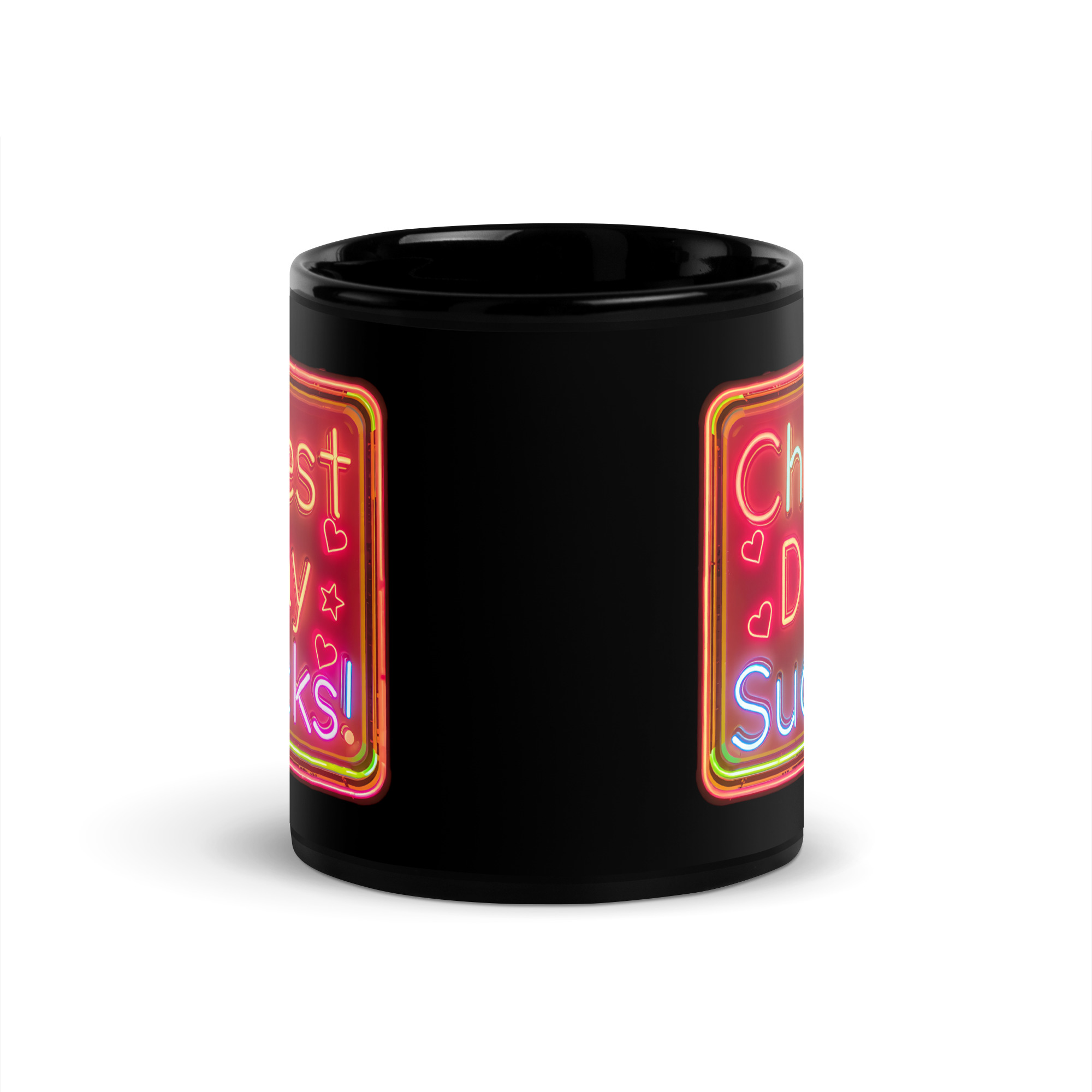 Chest Day Sucks V3, Mug