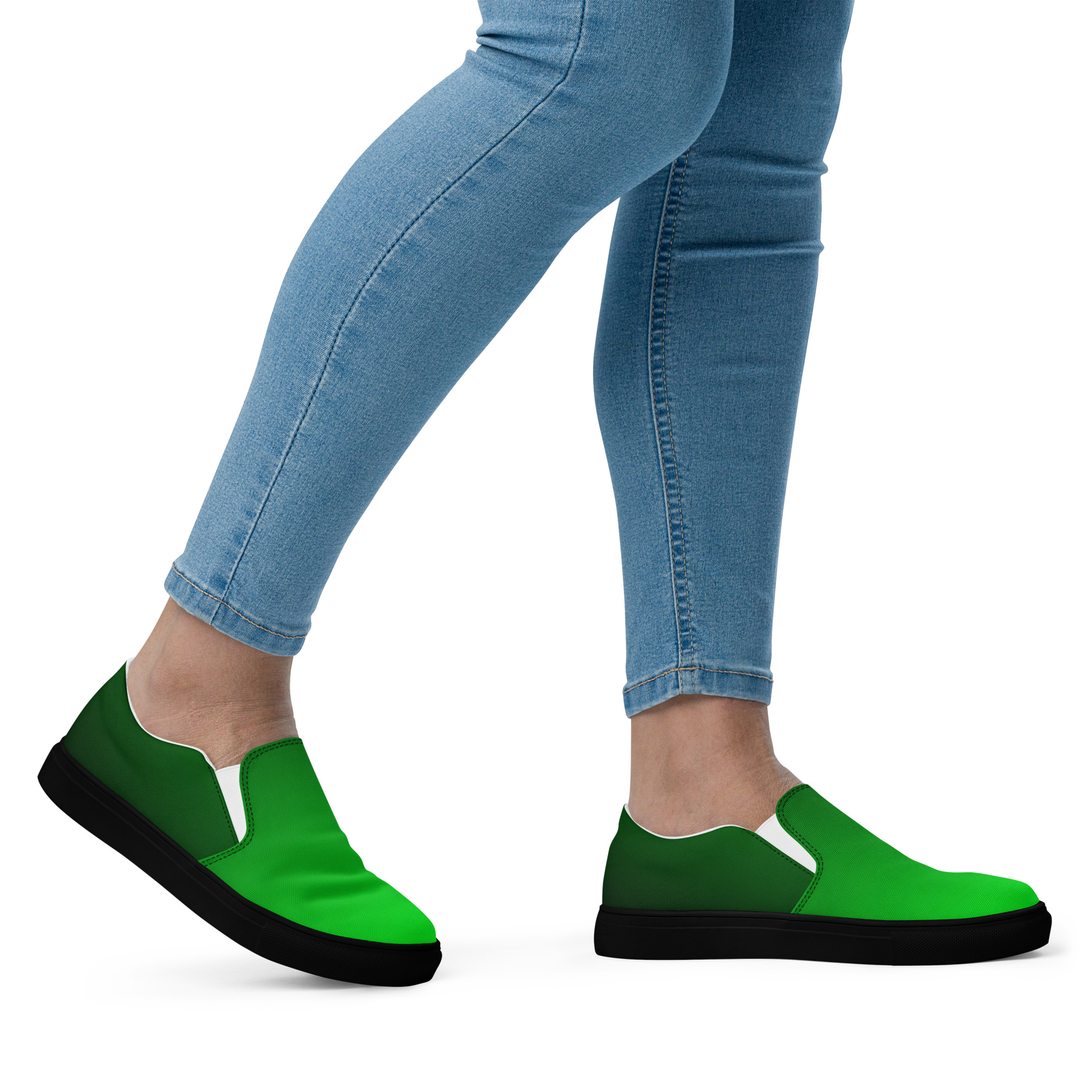 Women’s Shoes, Slip-On's - Green