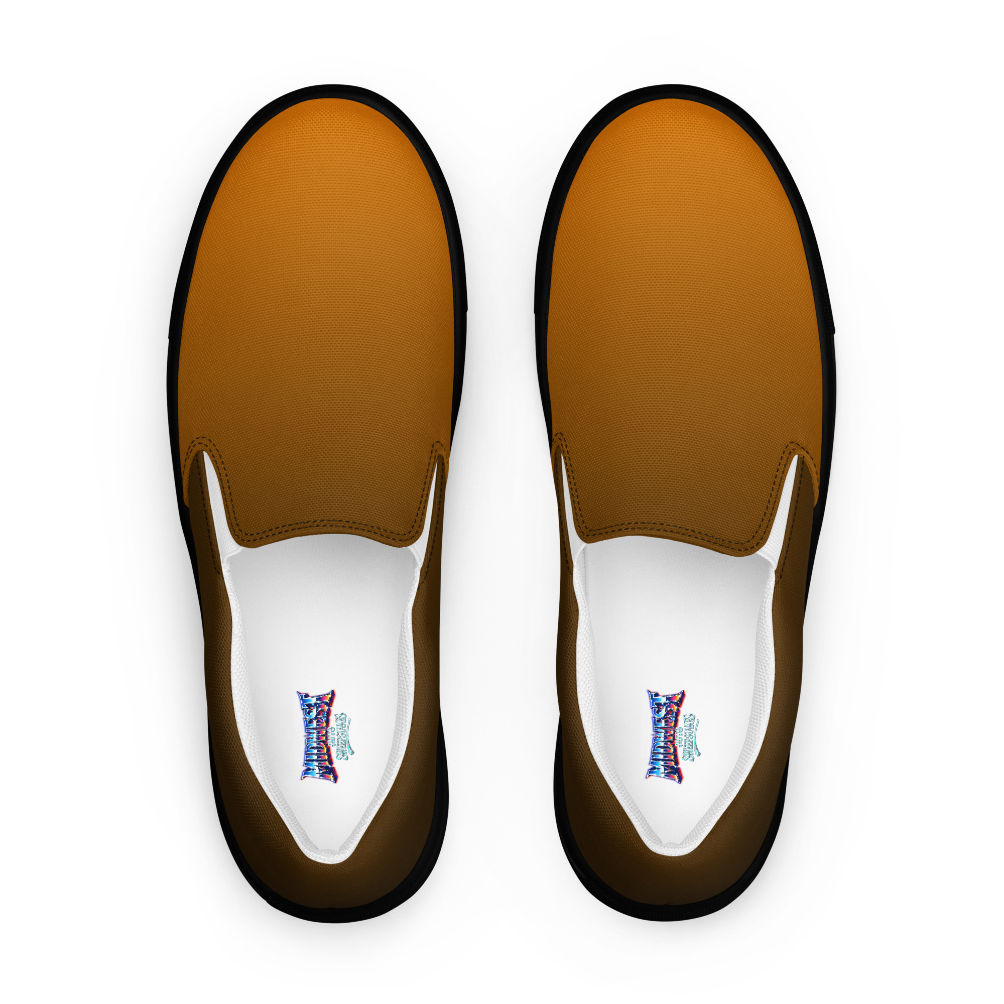 Men’s Shoes, Slip-On's - Orange