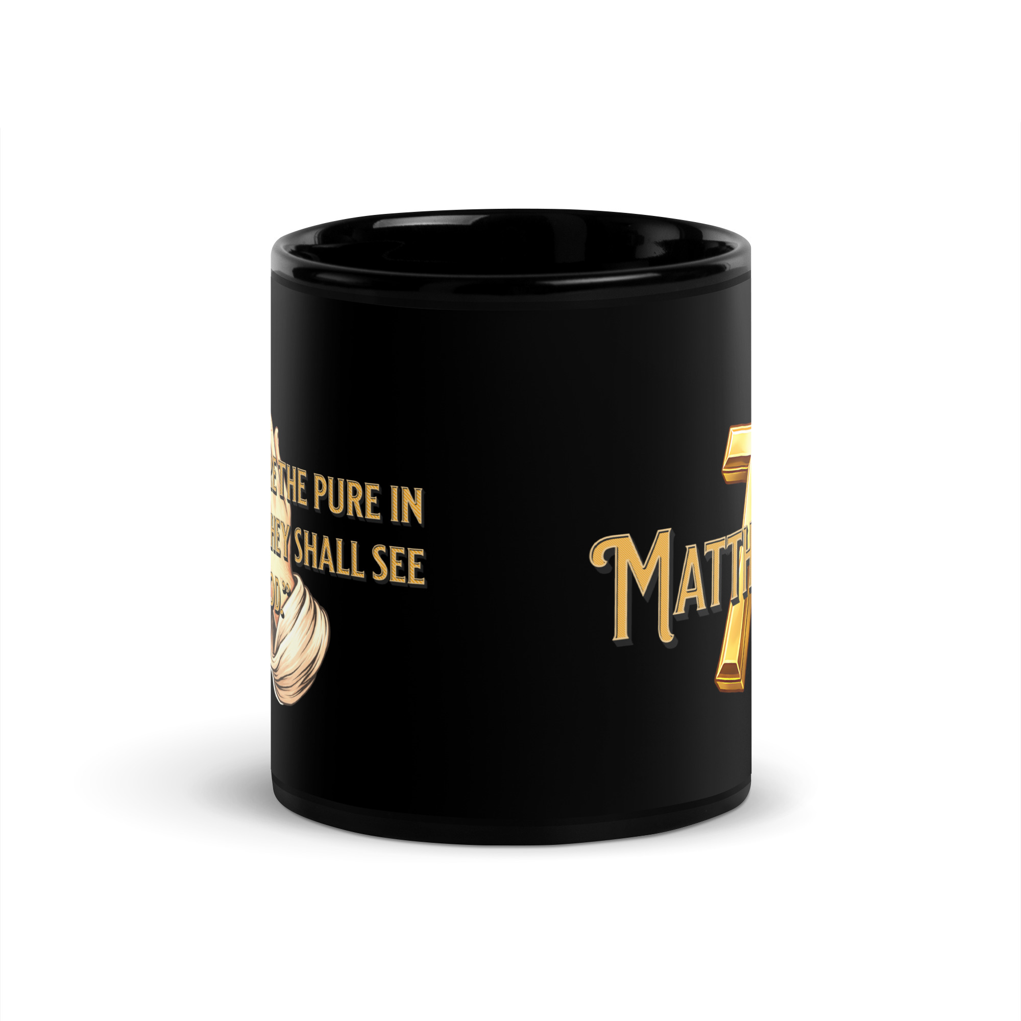 Matthew 5:8, Mug