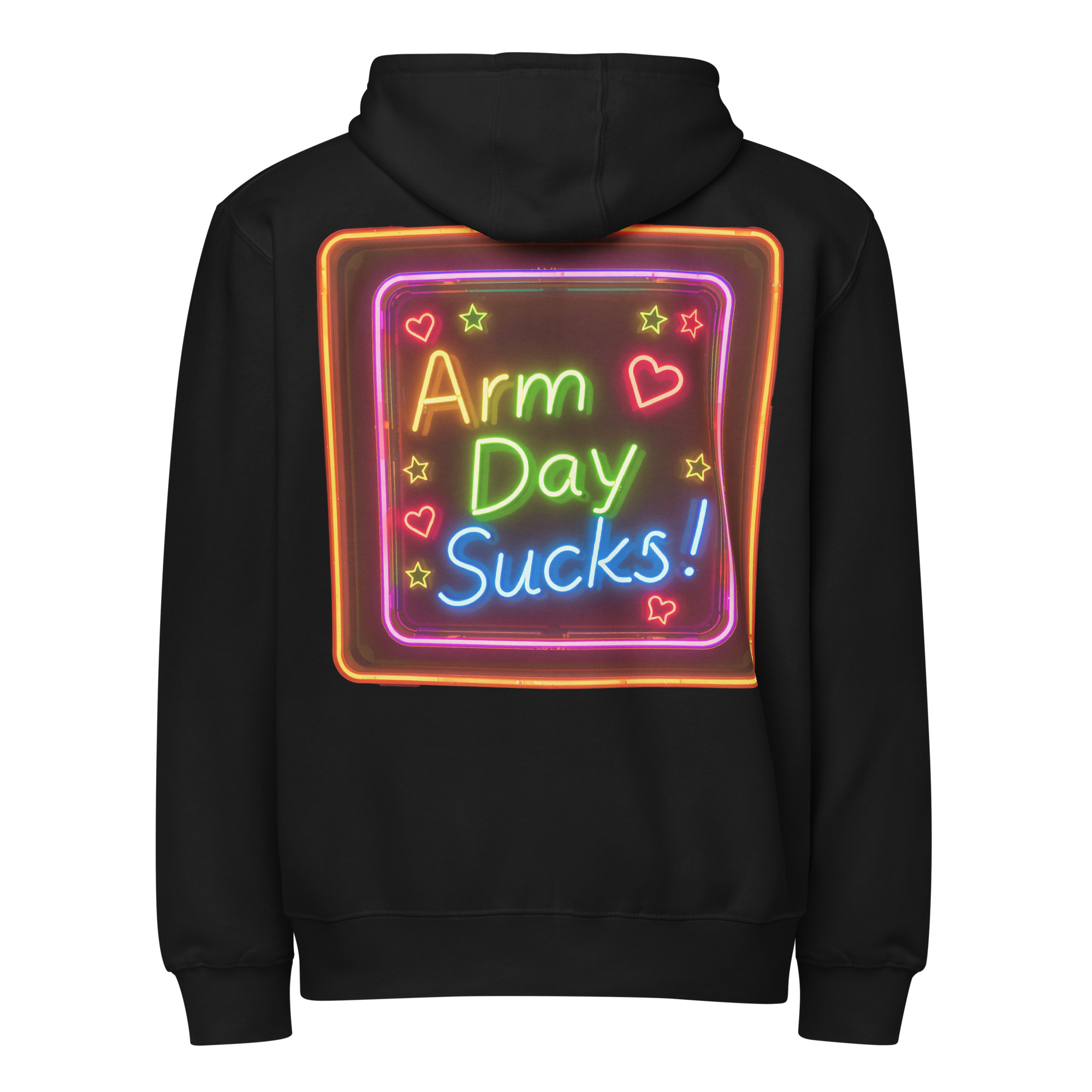 Arm Day Sucks V3, Hoodie