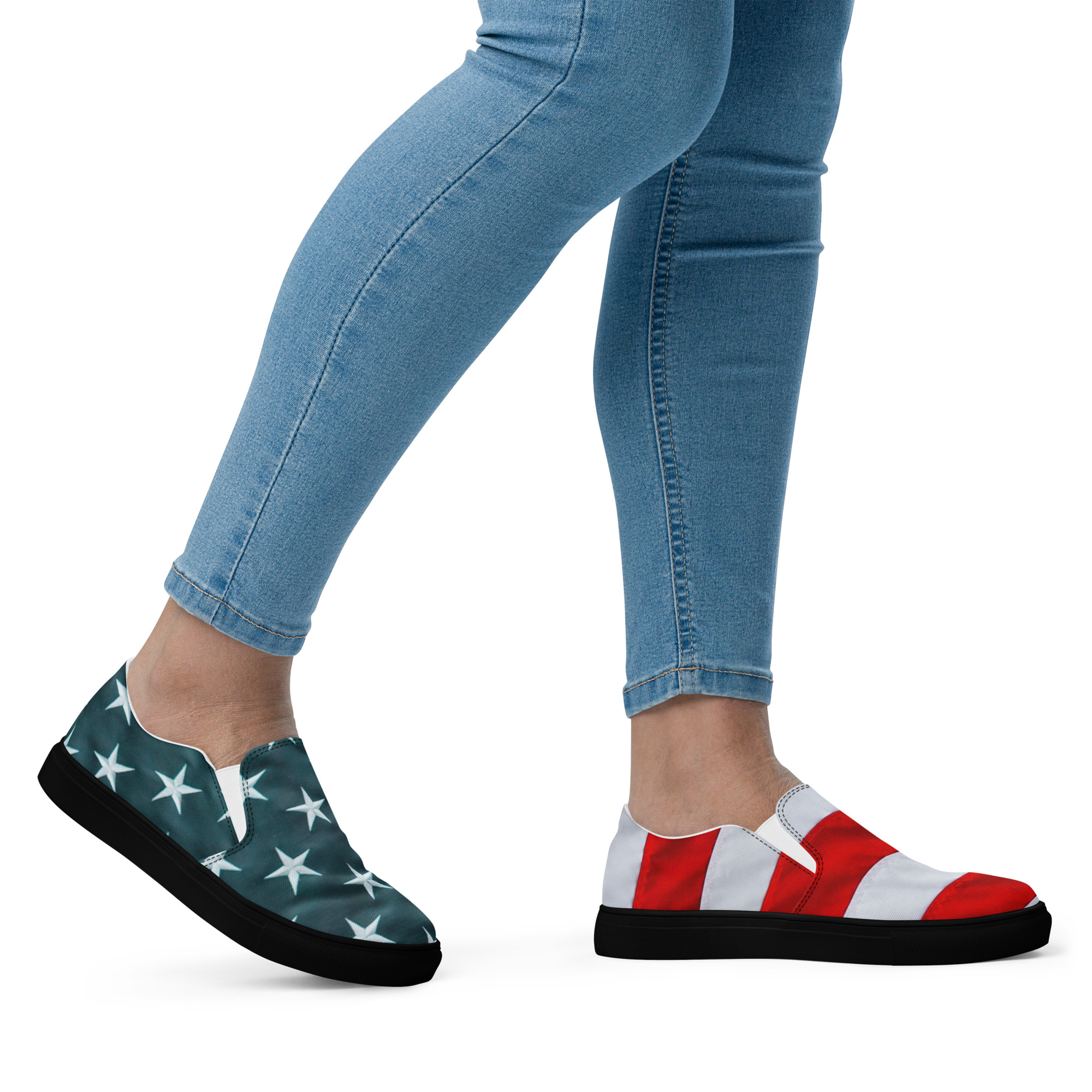 Women’s Shoes, Slip-On's - USA! USA!