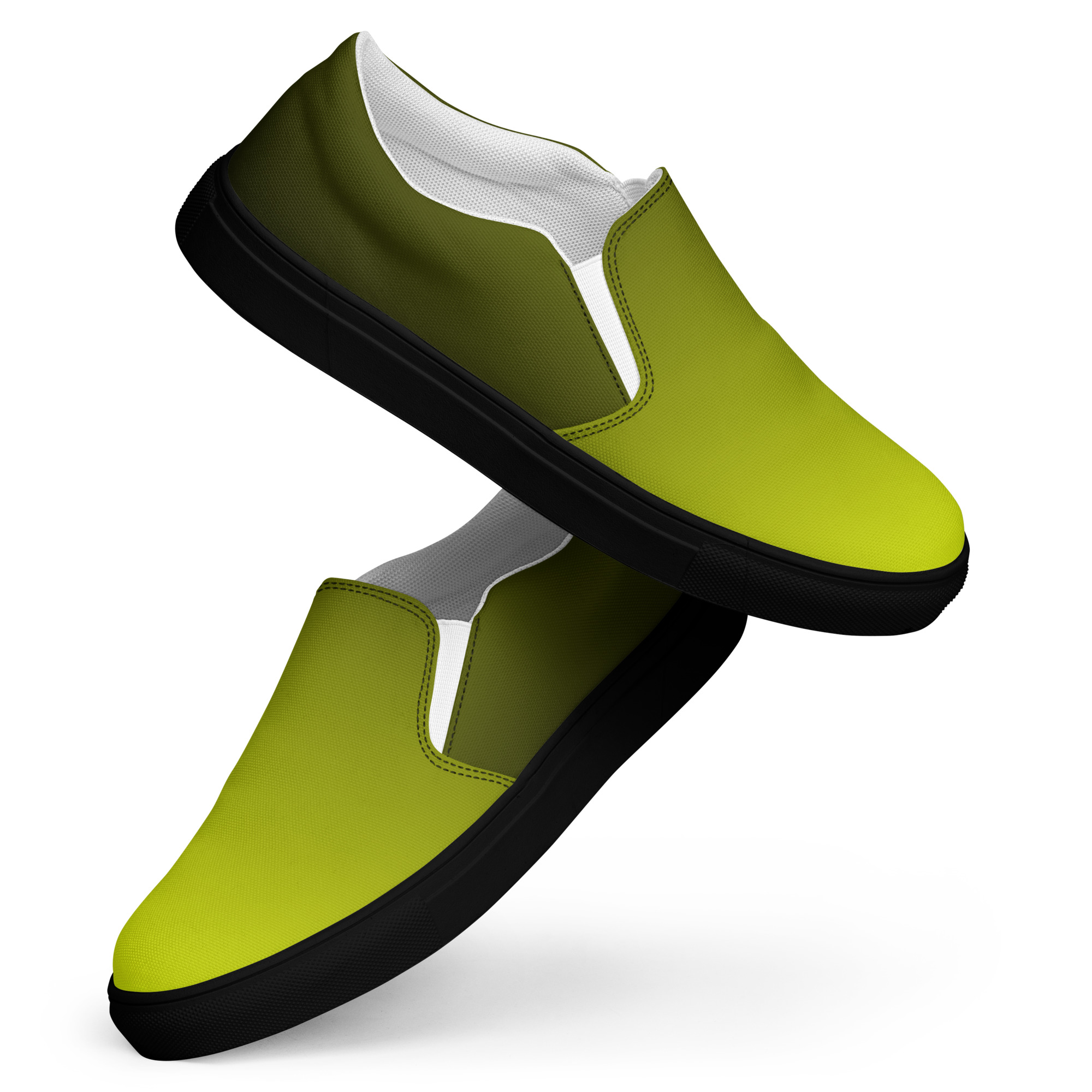 Men’s Shoes, Slip-On's - Yellow