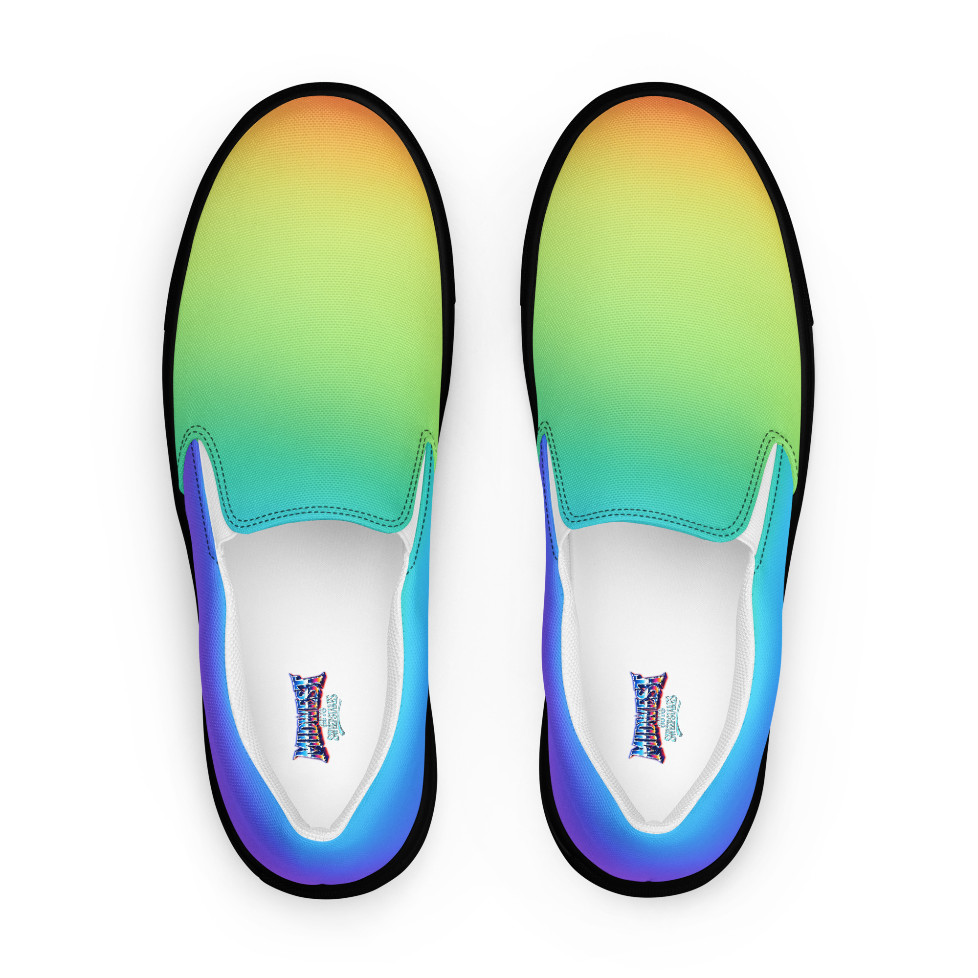 Men’s Shoes, Slip-On's - Rainbow