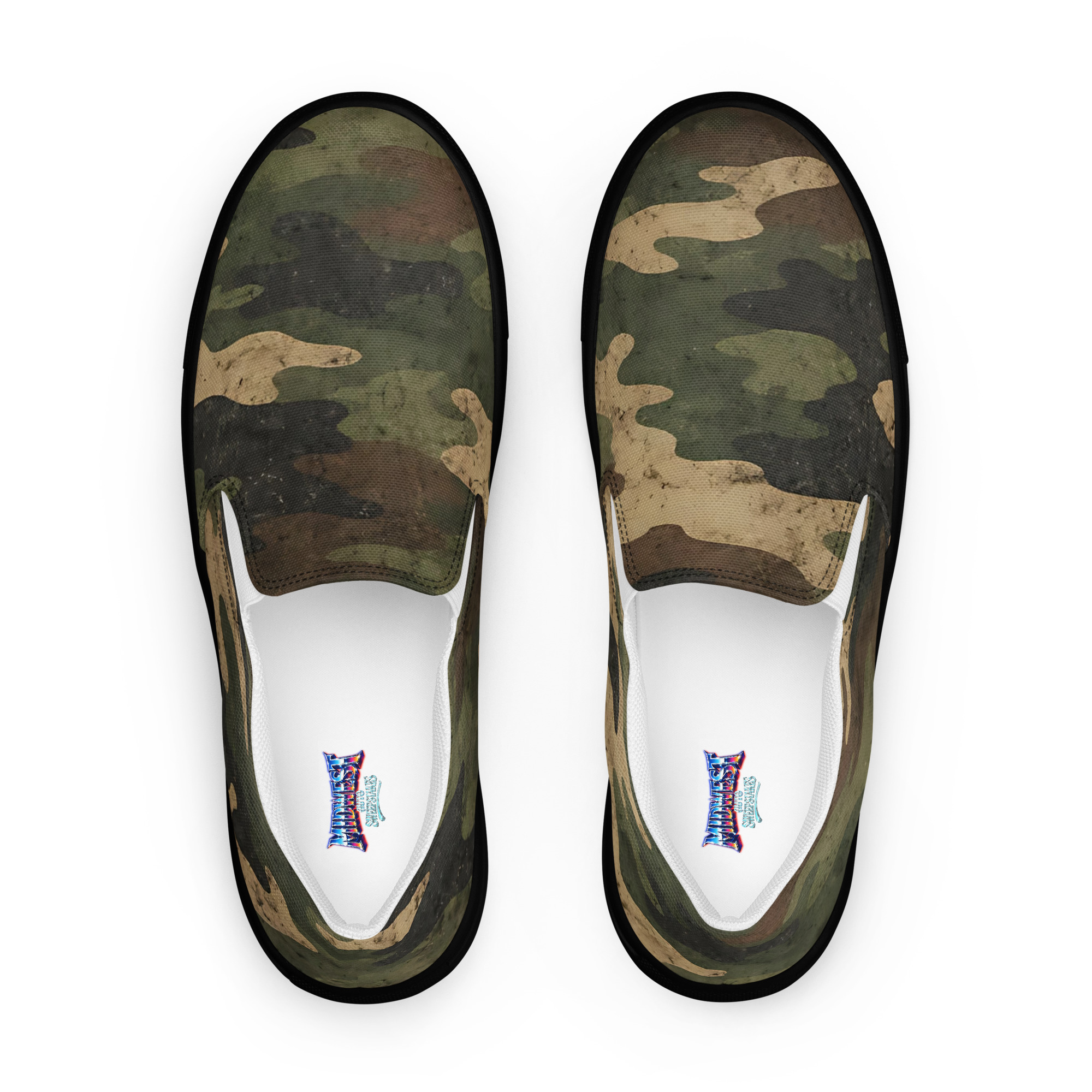Men’s Shoes, Slip-On's - Camo