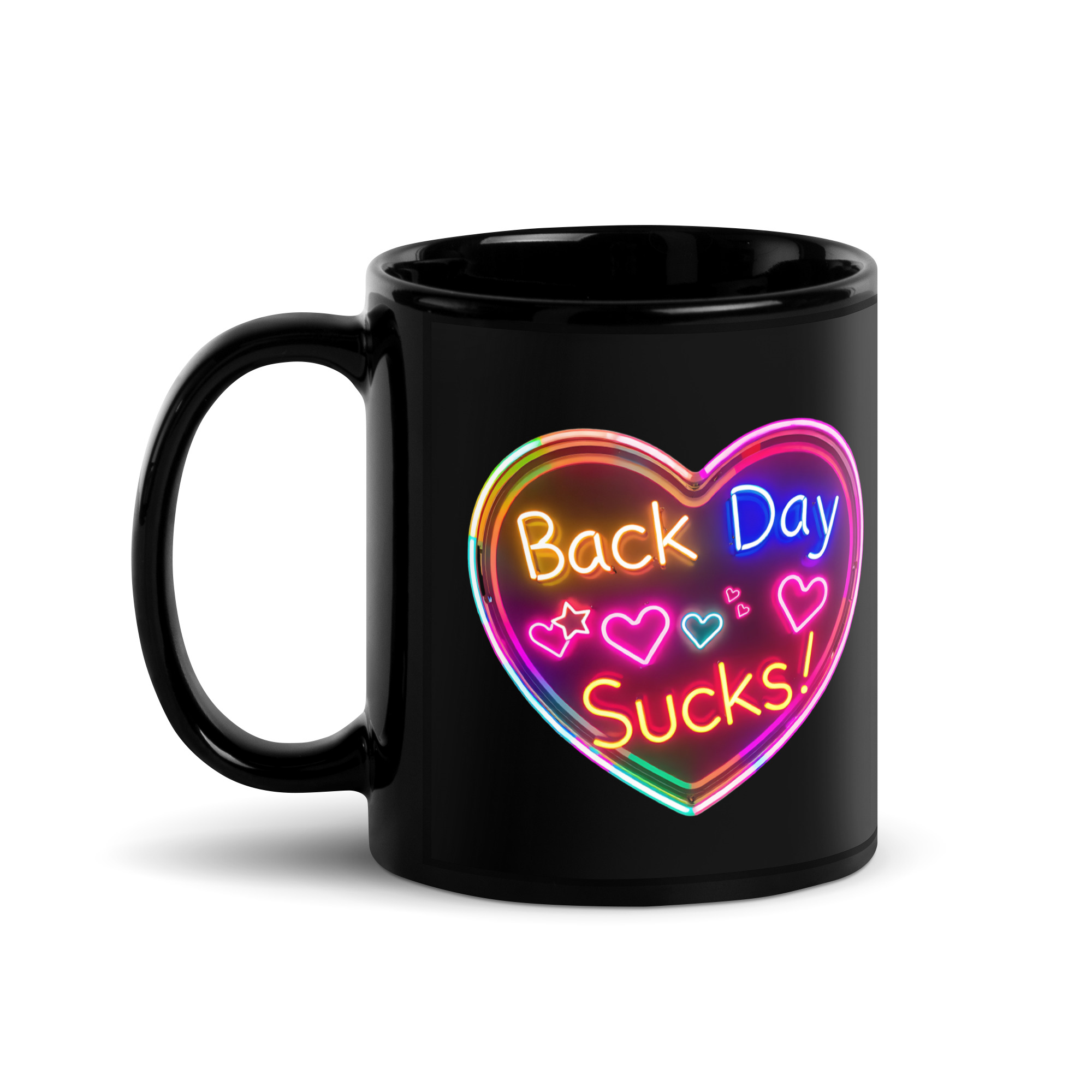 Back Day Sucks V3, Mug
