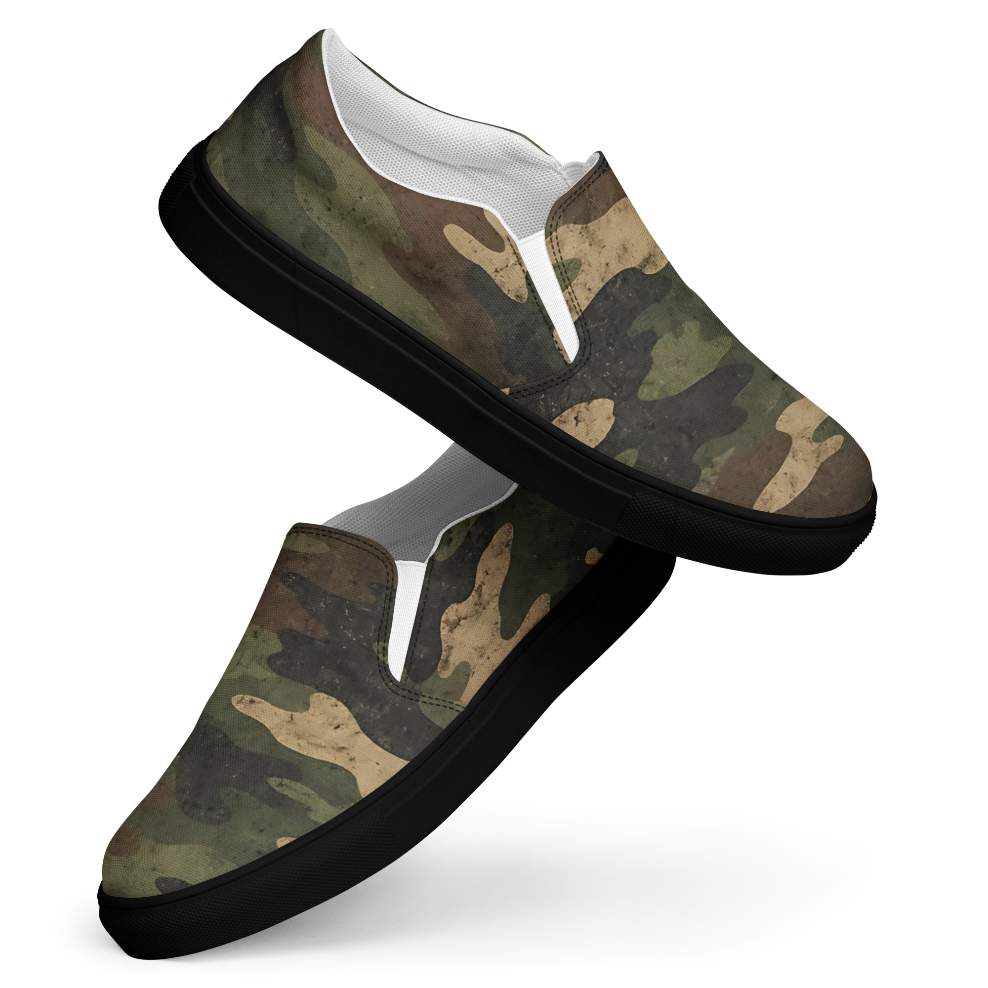 Men’s Shoes, Slip-On's - Camo
