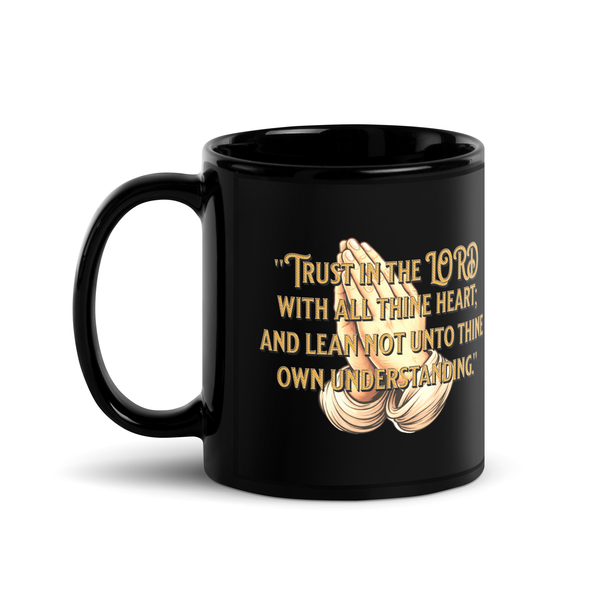 Proverbs 3:5, Mug