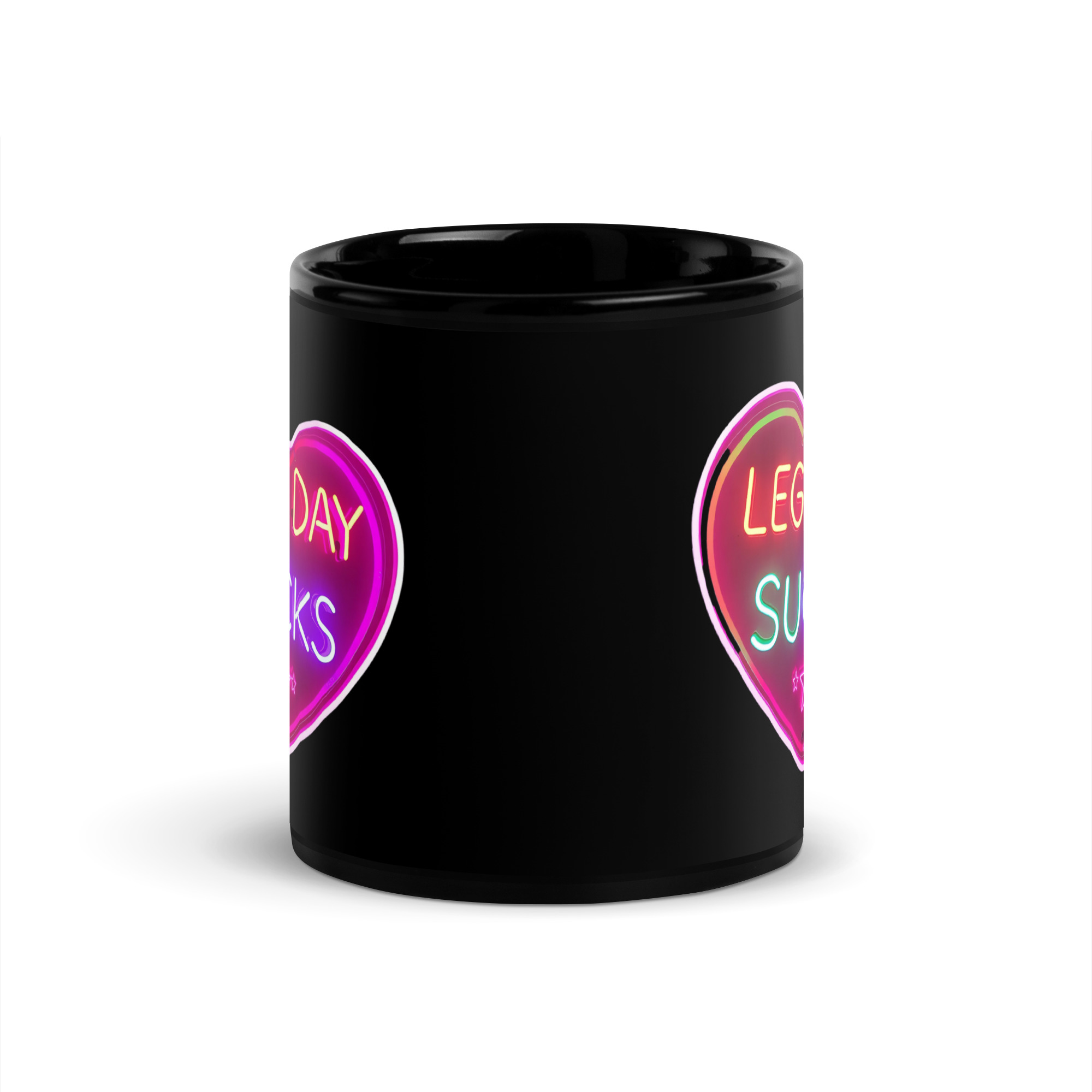 Leg Day Sucks V3, Mug