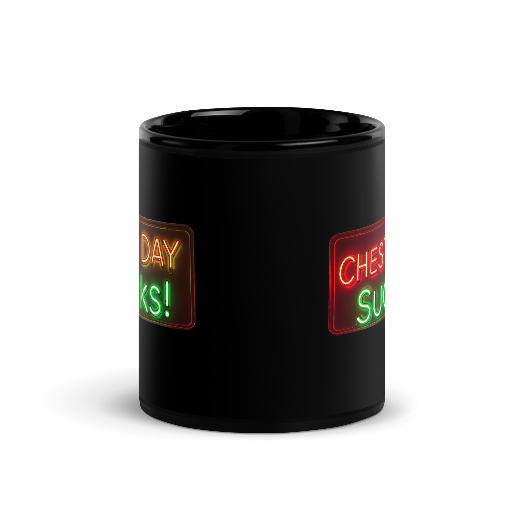 Chest Day Sucks V1, Mug