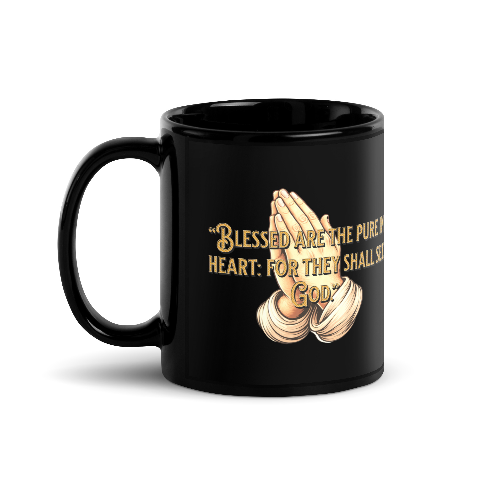 Matthew 5:8, Mug