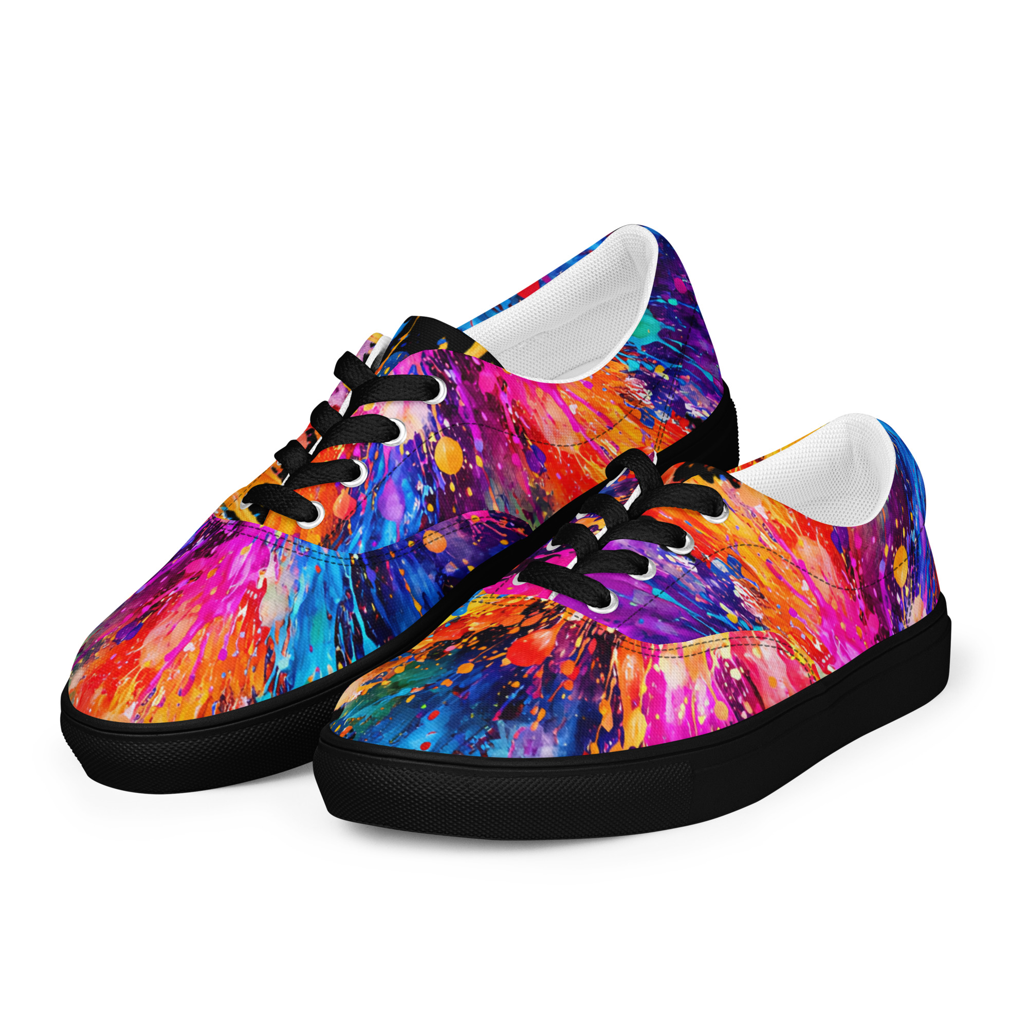 Men’s Shoes, Classic - Paint Splatter