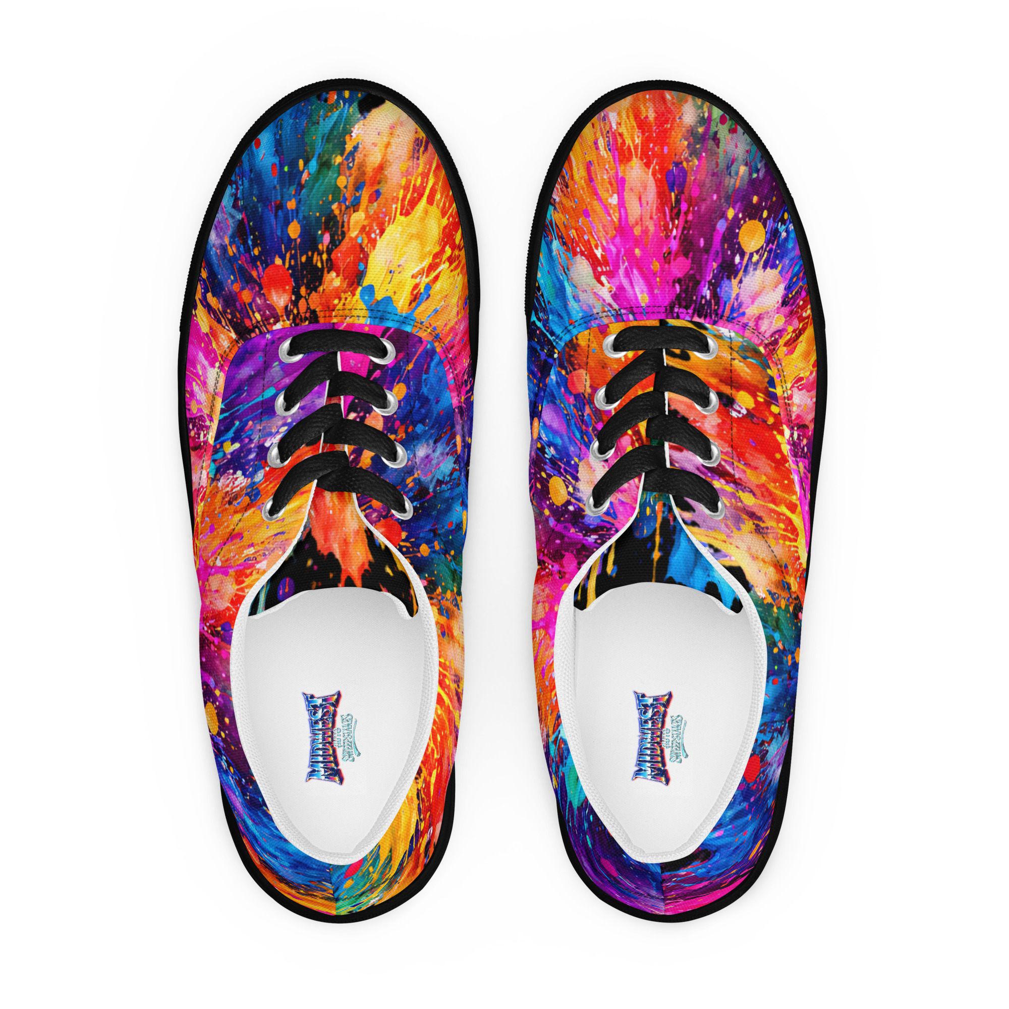 Men’s Shoes, Classic - Paint Splatter