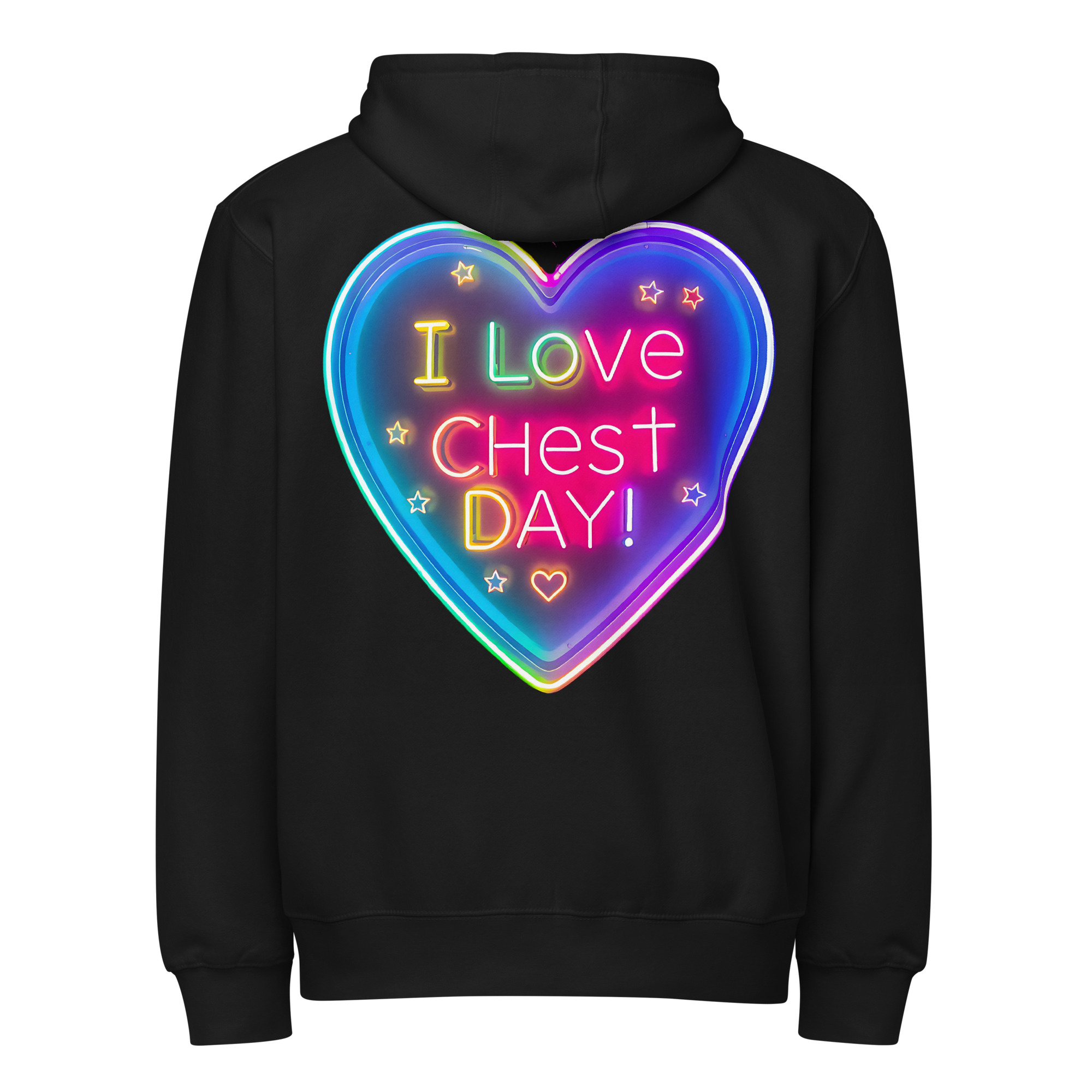 I Love Chest Day V4, Hoodie