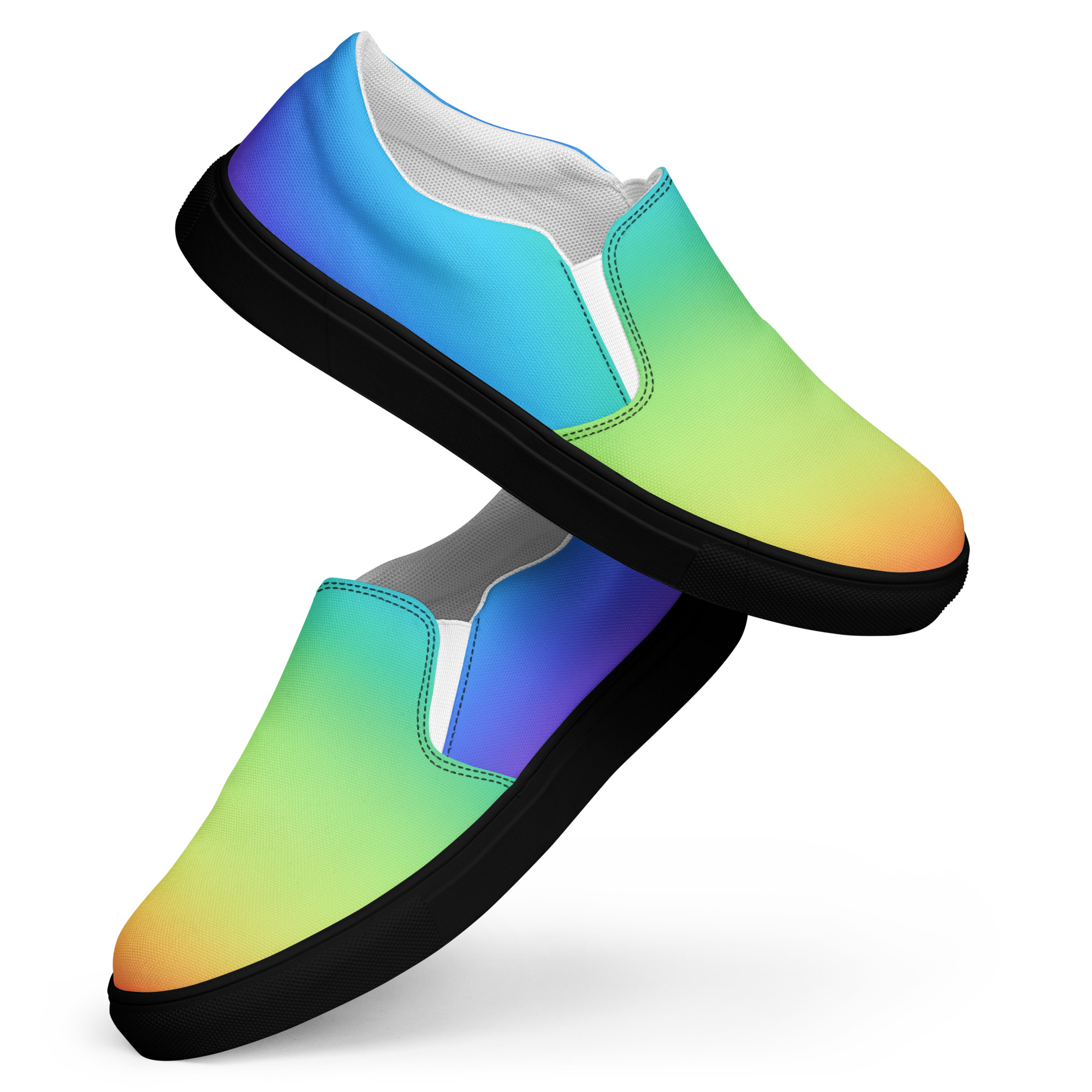 Men’s Shoes, Slip-On's - Rainbow