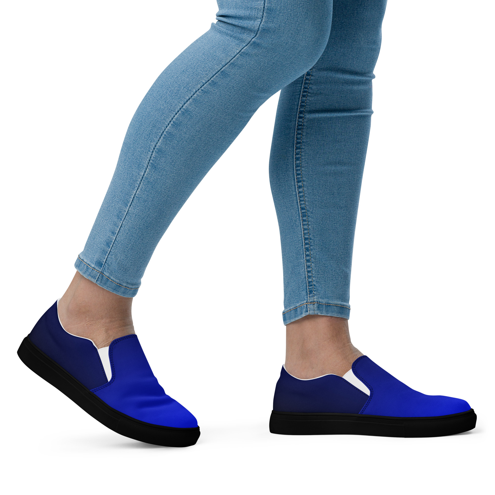 Women’s Shoes, Slip-On's - Blue