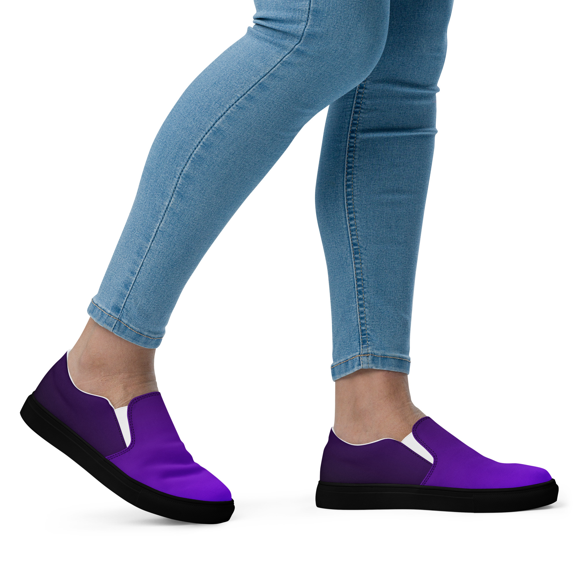 Women’s Shoes, Slip-On's - Violet