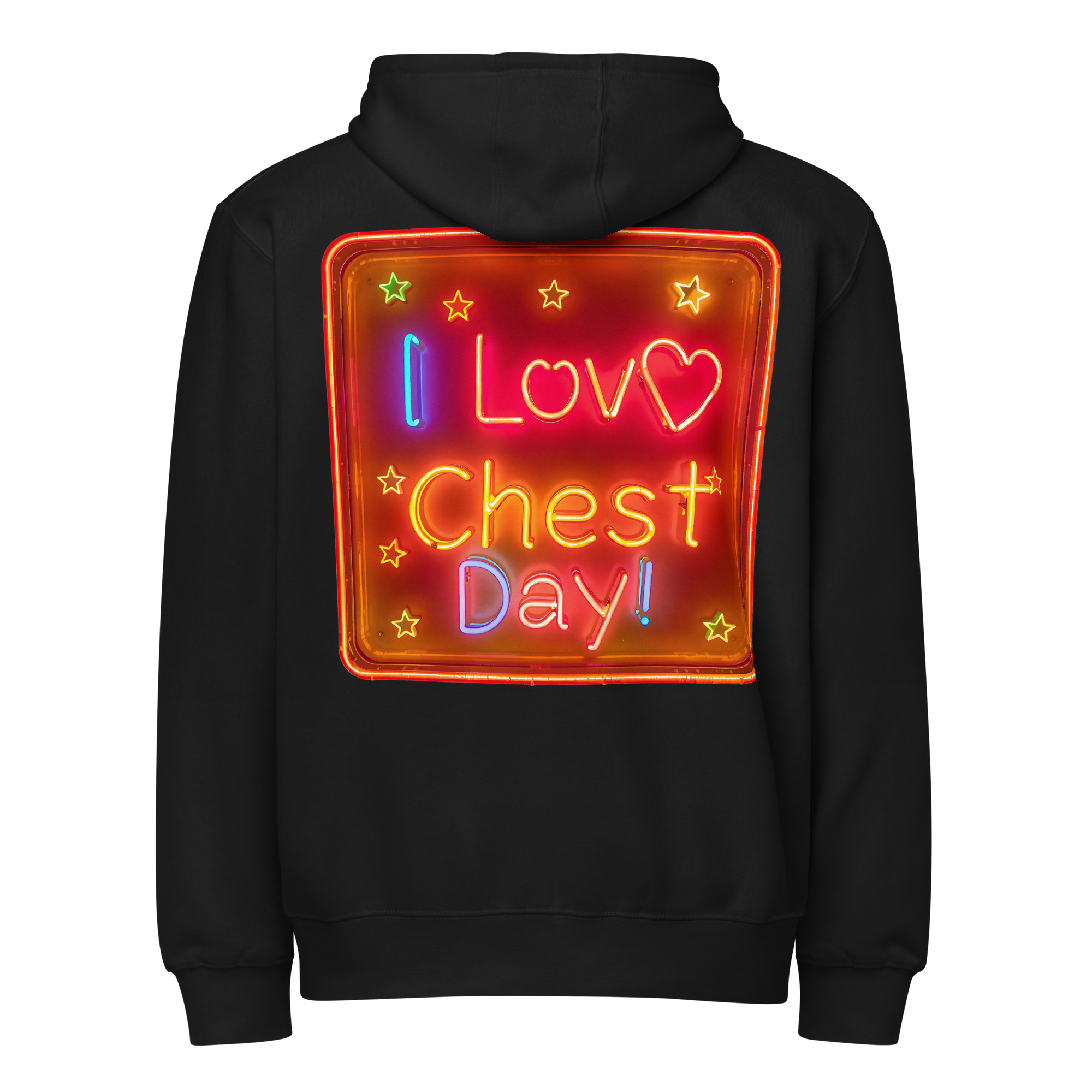 I Love Chest Day V3, Hoodie