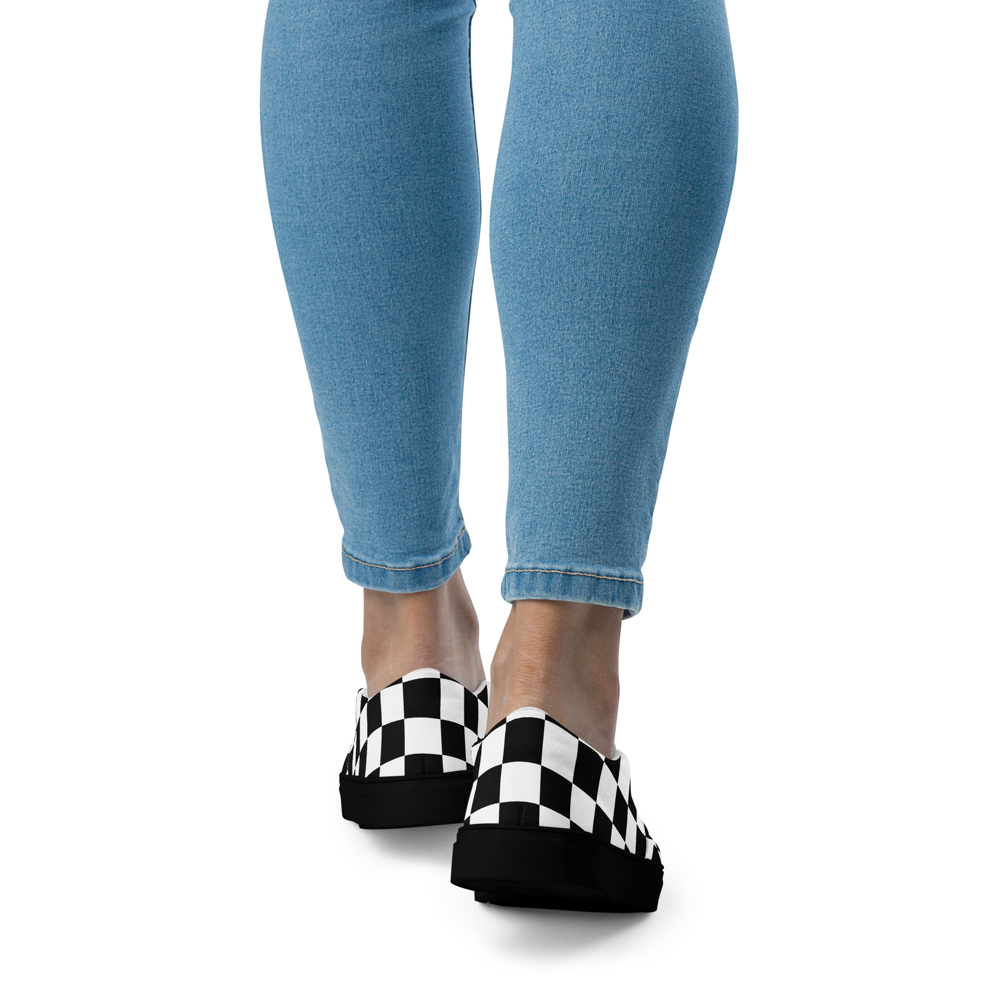 Women’s Shoes, Slip-On's - Checkered